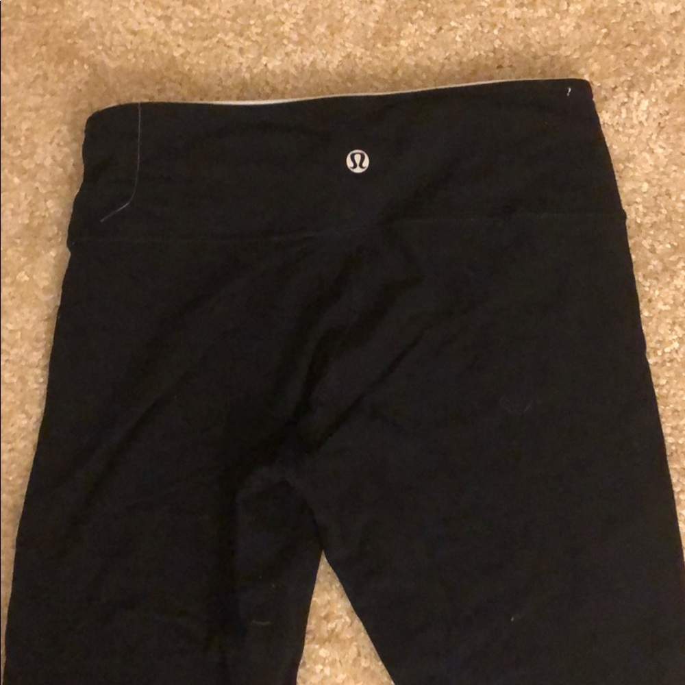 Lululemon leggings reversible !